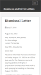 Mobile Screenshot of lettersample.net