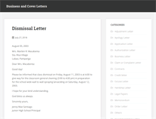 Tablet Screenshot of lettersample.net